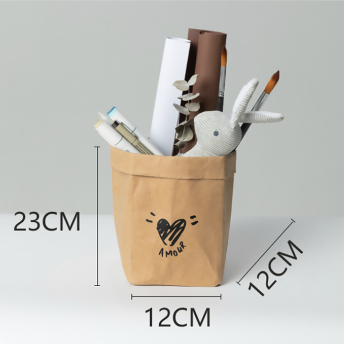 Kraft Paper Bag (Waterproof)