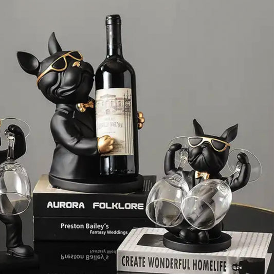 Dog Wine Holder