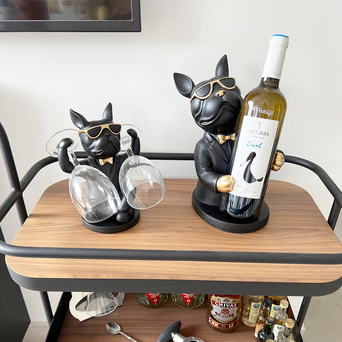 Dog Wine Holder