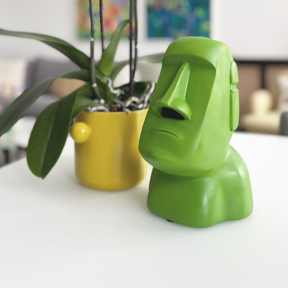 Moai Tissue Box