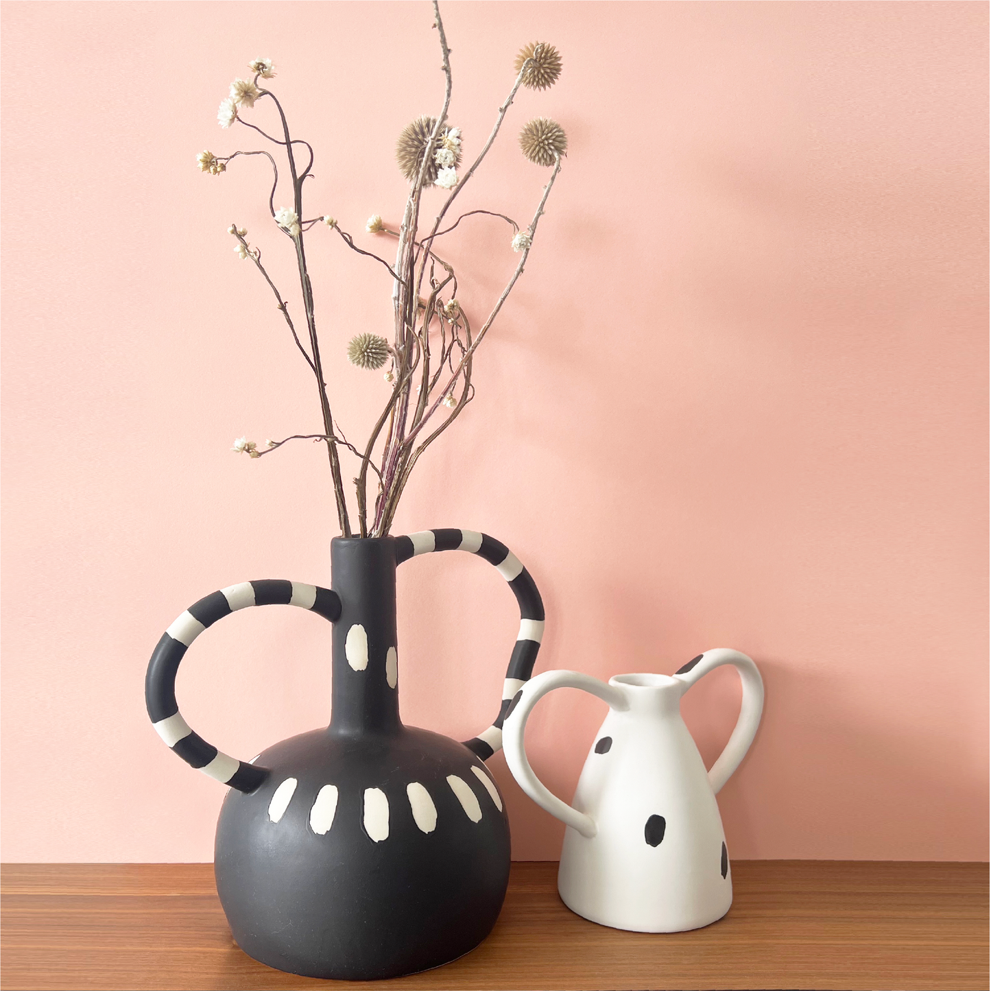 Polka Dot Vases