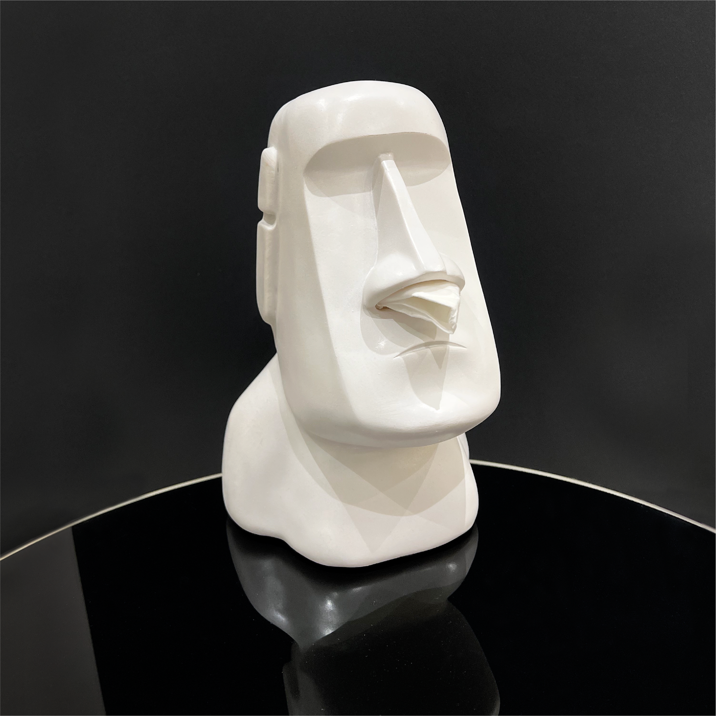 Moai Tissue Box