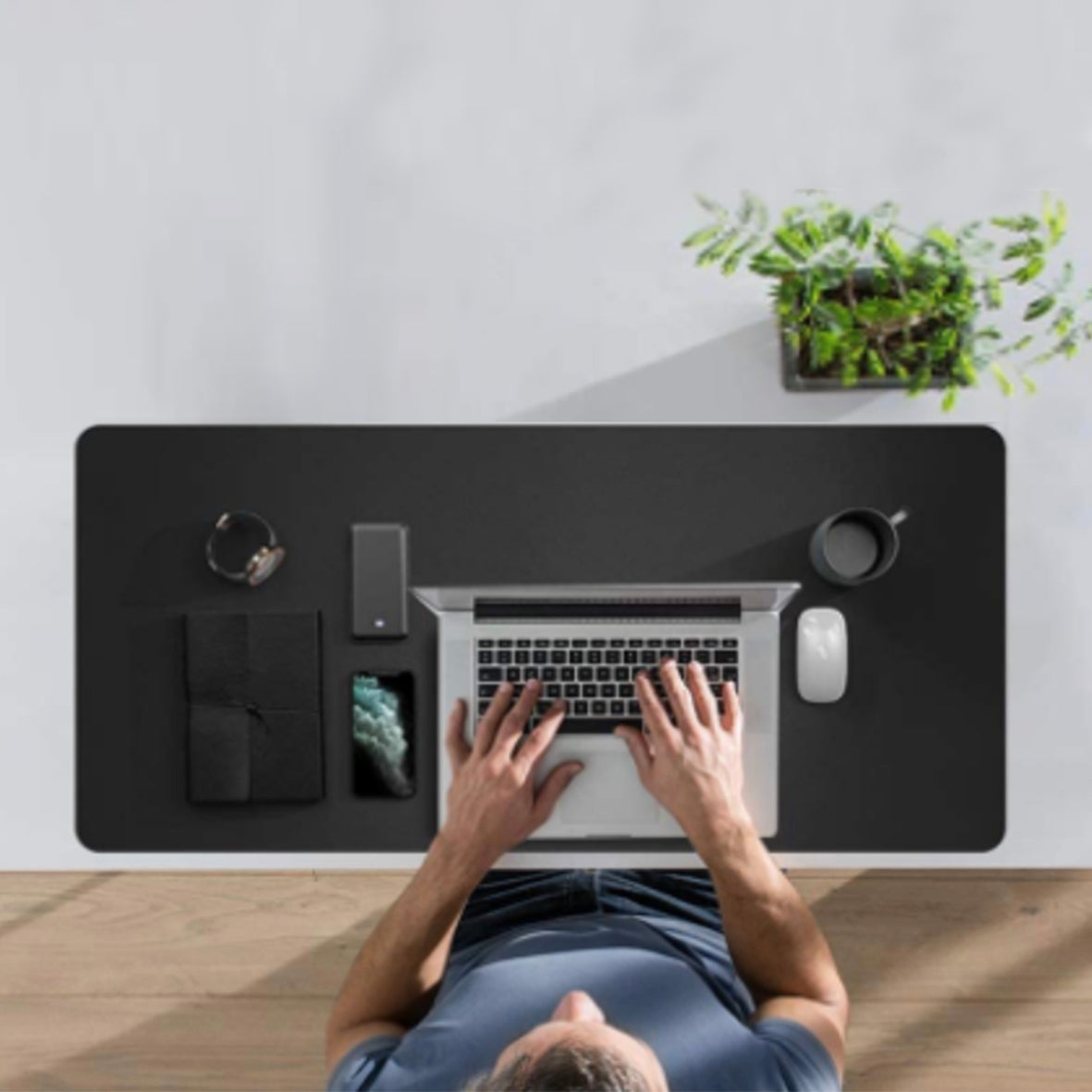 Waterproof Leather Desk Mousepad