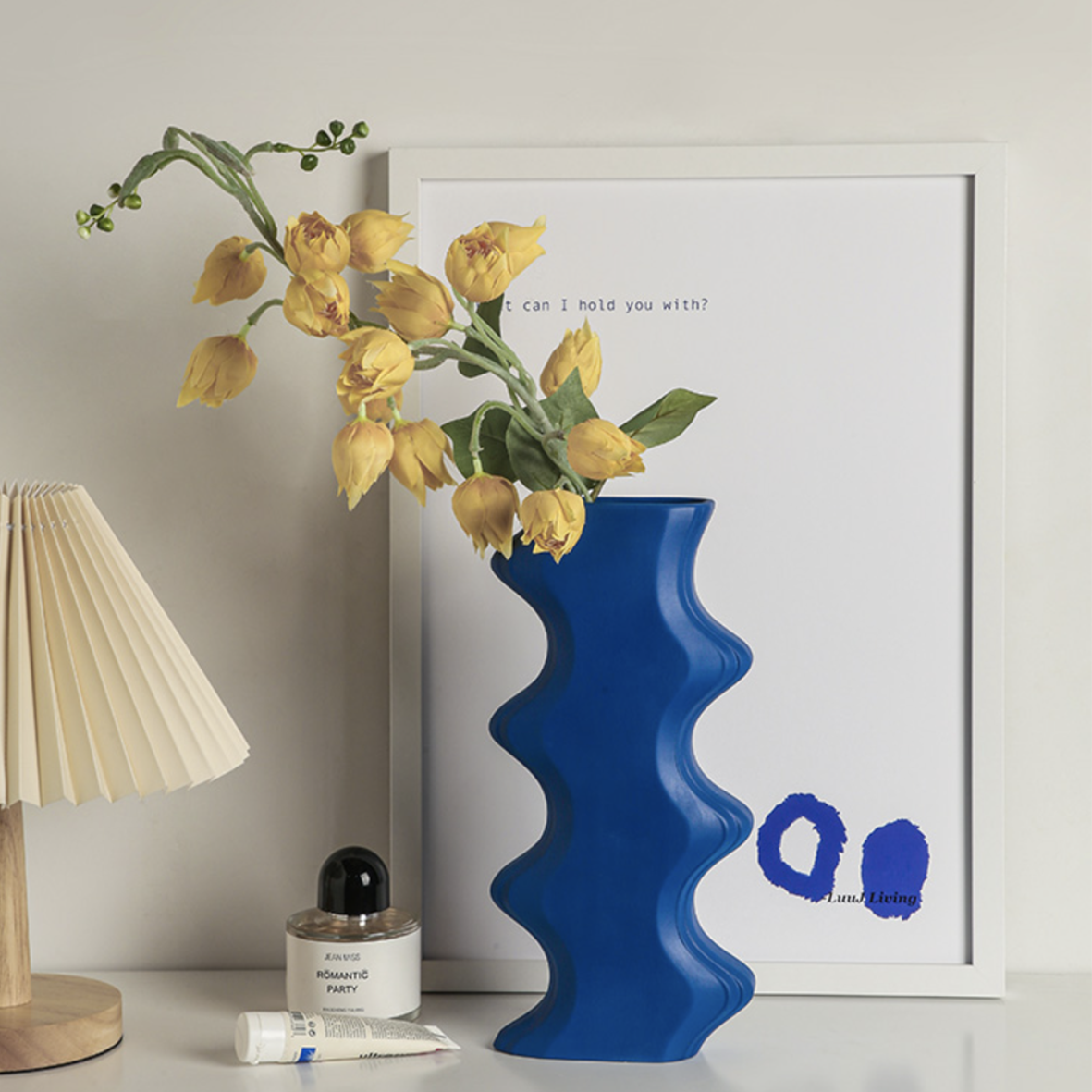 Blue Jazz Vase