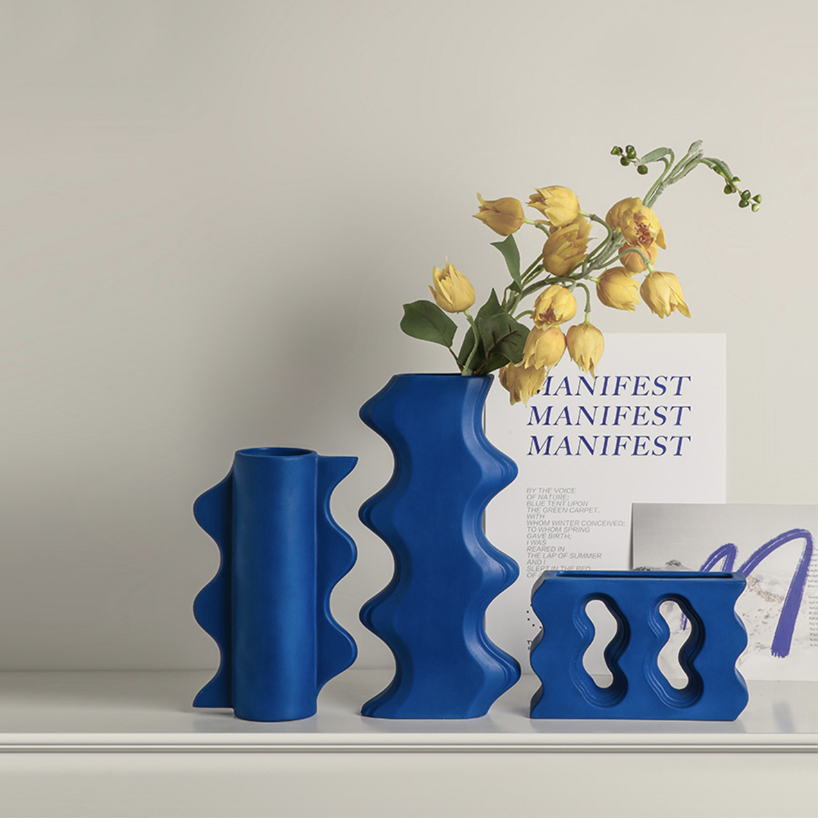 Blue Jazz Vase