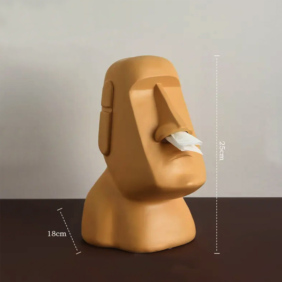 Moai Tissue Box